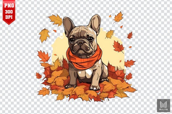 Autumn French Bulldog Dog Clipart – Real Talk for Embroidery Pros