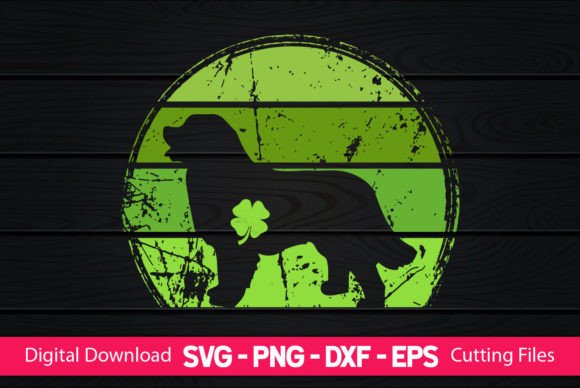 Bernese Mountain Dog Vintage St Patrick: Design Review