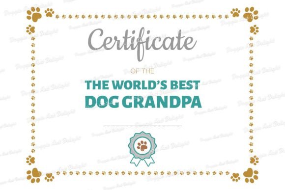 Best Dog Grandpa Certificate: A Practical Embroidery Review