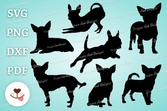Chihuahua Svg Png Dxf Silhouette Bundle Review