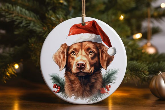 Cute Brown Dog Ornament: A Designer's Embroidery Review