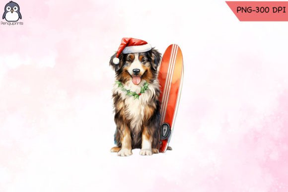 Lovely Dog with Holding a Surf Board Design Review