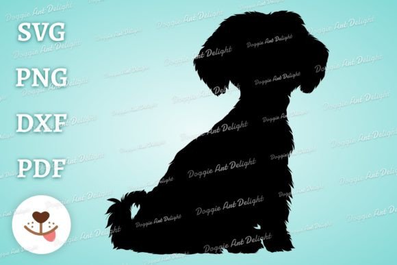 Maltipoo Silhouette Svg