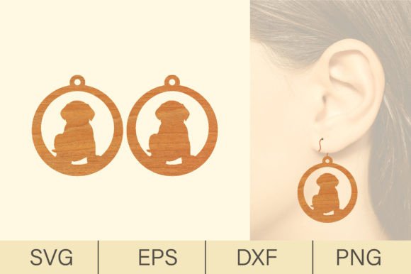 Puppy Wood Earrings Laser Cut SVG: A Designer's Review