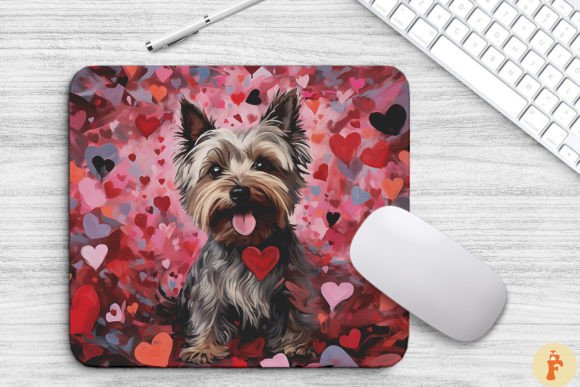 Sweet Yorkshire Terrier Dog in Valentine Review